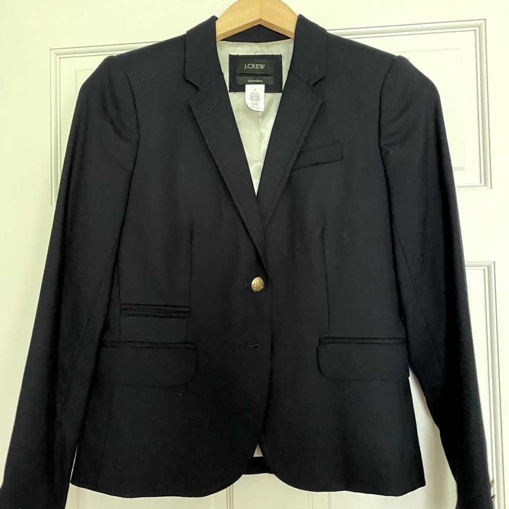 Jcrew navy schoolboy blazer - Picture 1 of 2